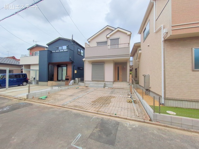 愛知県名古屋市中川区服部４丁目の新築戸建て外構写真 2025年9月3日撮影