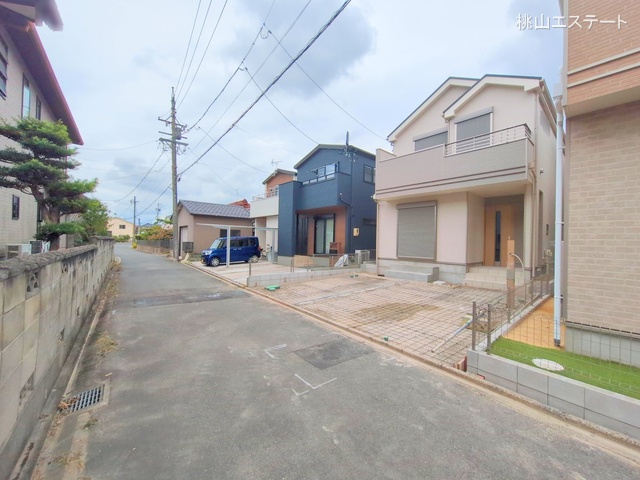 愛知県名古屋市中川区服部４丁目の新築戸建て外構写真 2025年9月3日撮影