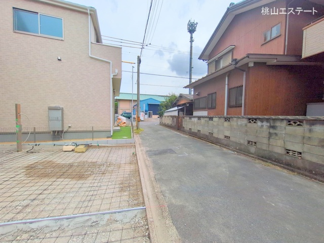 愛知県名古屋市中川区服部４丁目の新築戸建て外構写真 2025年9月3日撮影