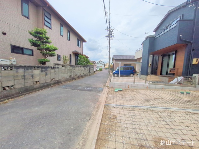 愛知県名古屋市中川区服部４丁目の新築戸建て外構写真 2025年9月3日撮影