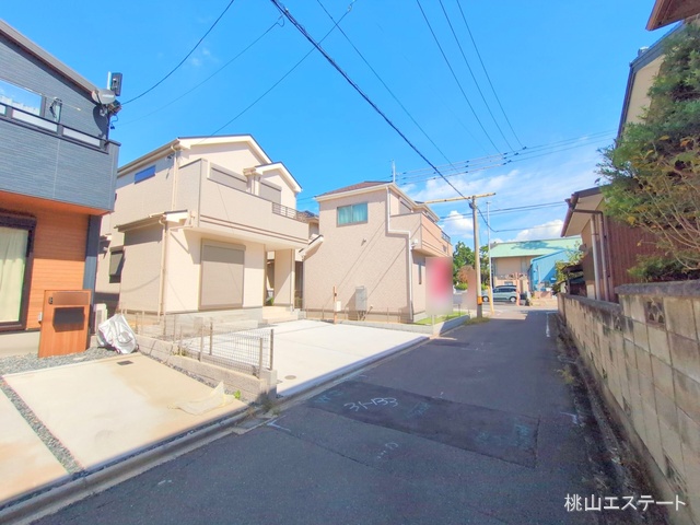 愛知県名古屋市中川区服部４丁目の新築戸建て完成写真 2025年9月29日撮影