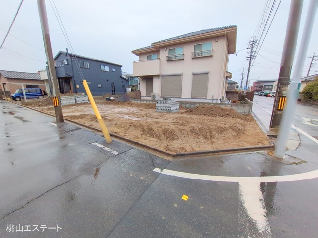 愛知県名古屋市中川区服部４丁目の新築戸建て更地・土地写真 2025年3月2日撮影