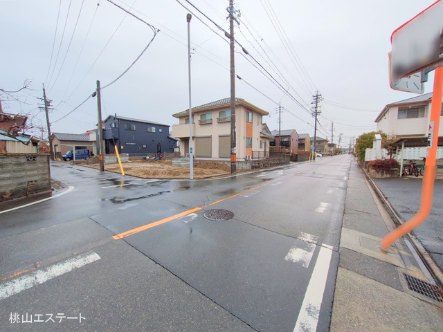 愛知県名古屋市中川区服部４丁目の新築戸建て更地・土地写真 2025年3月2日撮影