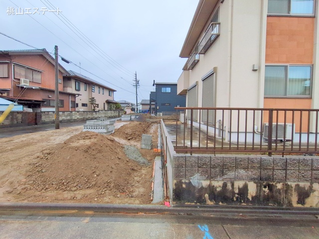 愛知県名古屋市中川区服部４丁目の新築戸建て更地・土地写真 2025年3月2日撮影