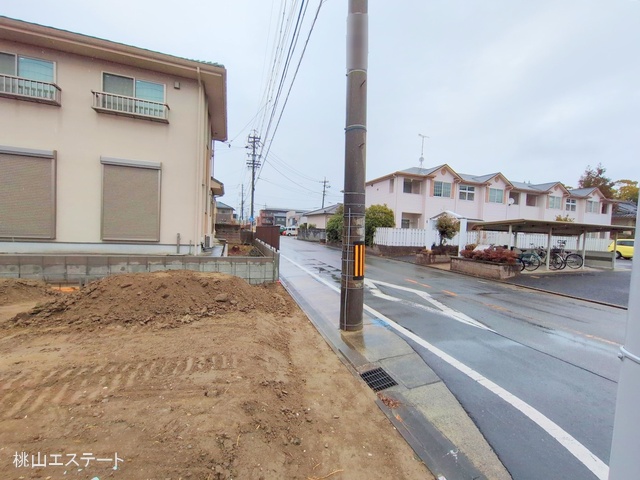 愛知県名古屋市中川区服部４丁目の新築戸建て更地・土地写真 2025年3月2日撮影