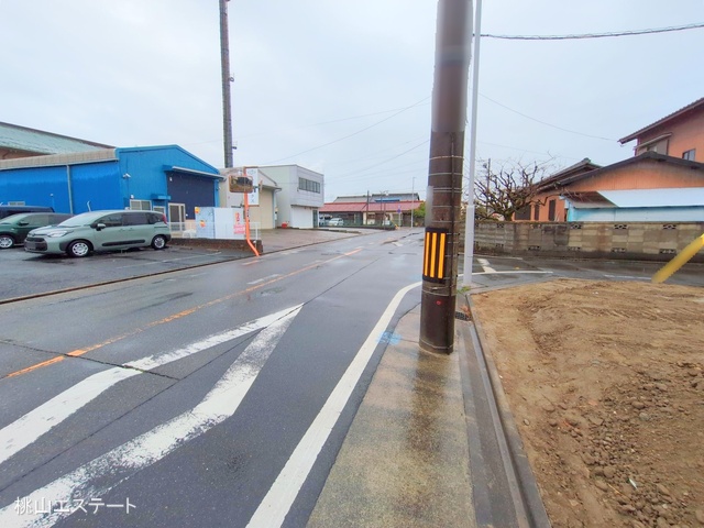 愛知県名古屋市中川区服部４丁目の新築戸建て更地・土地写真 2025年3月2日撮影