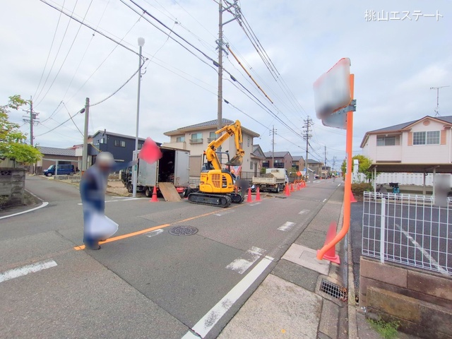 愛知県名古屋市中川区服部４丁目の新築戸建て更地・土地写真 2025年4月22日撮影