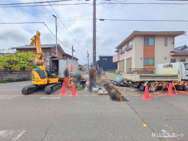 愛知県名古屋市中川区服部４丁目の新築戸建て更地・土地写真 2025年4月22日撮影