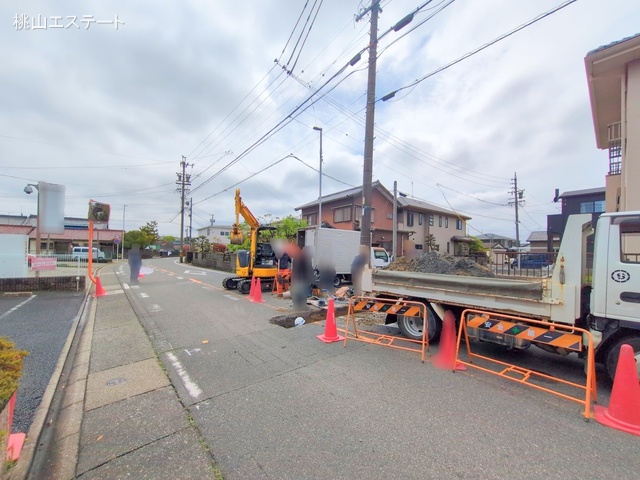 愛知県名古屋市中川区服部４丁目の新築戸建て更地・土地写真 2025年4月22日撮影