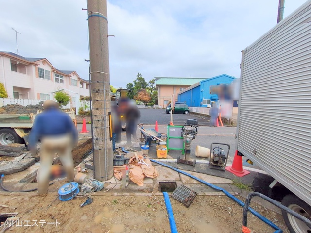 愛知県名古屋市中川区服部４丁目の新築戸建て更地・土地写真 2025年4月22日撮影