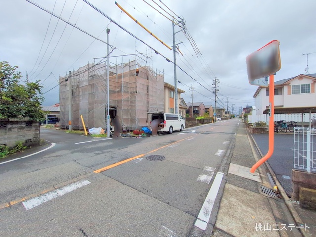 愛知県名古屋市中川区服部４丁目の新築戸建て上棟写真 2025年7月16日撮影