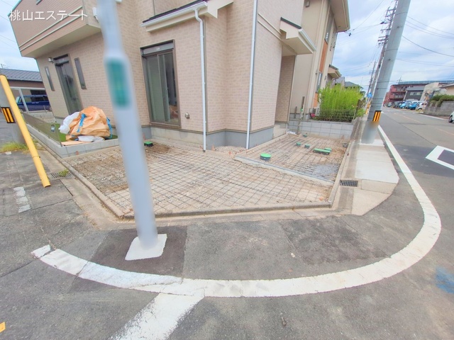 愛知県名古屋市中川区服部４丁目の新築戸建て外構写真 2025年9月3日撮影