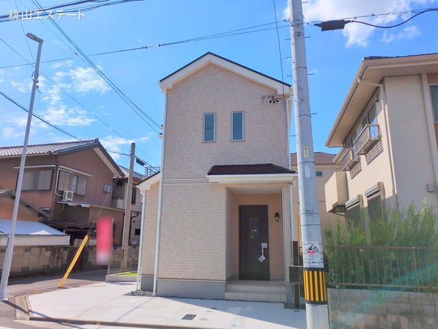 愛知県名古屋市中川区服部４丁目の新築戸建て完成写真 2025年9月29日撮影