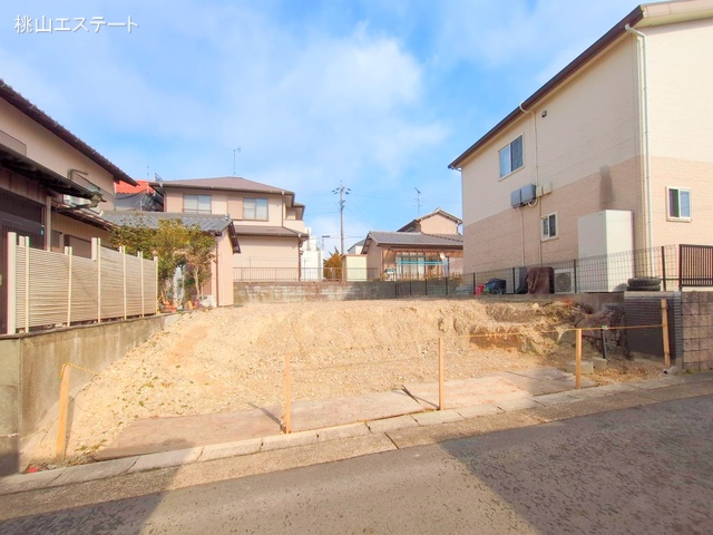 愛知県長久手市岩作三ケ峯の新築戸建て更地・土地写真 2025年2月6日撮影