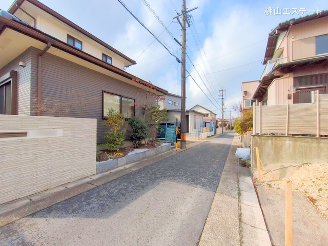 愛知県長久手市岩作三ケ峯の新築戸建て更地・土地写真 2025年2月6日撮影