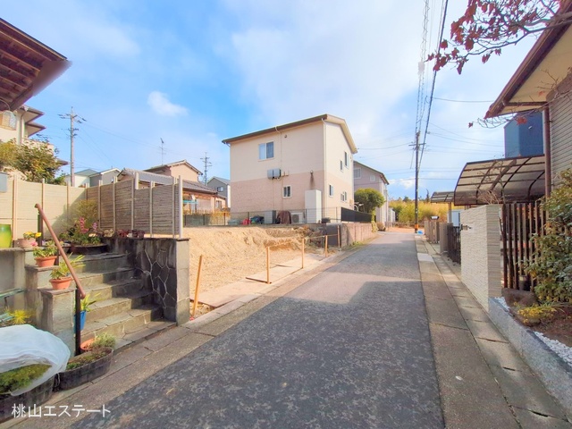 愛知県長久手市岩作三ケ峯の新築戸建て更地・土地写真 2025年2月6日撮影