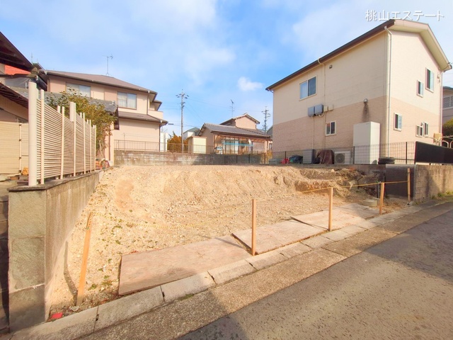 愛知県長久手市岩作三ケ峯の新築戸建て更地・土地写真 2025年2月6日撮影