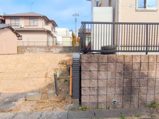 愛知県長久手市岩作三ケ峯の新築戸建て更地・土地写真 2025年2月6日撮影