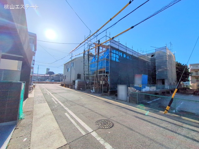 愛知県名古屋市天白区塩釜口２丁目の新築戸建て上棟写真 2025年3月6日撮影