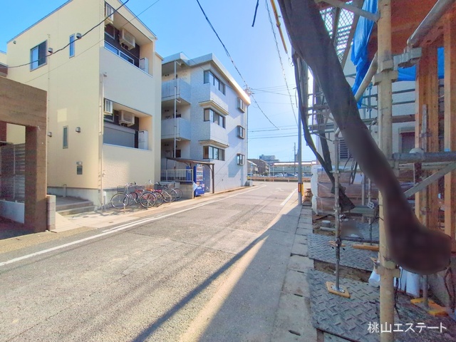 愛知県名古屋市天白区塩釜口２丁目の新築戸建て上棟写真 2025年3月6日撮影