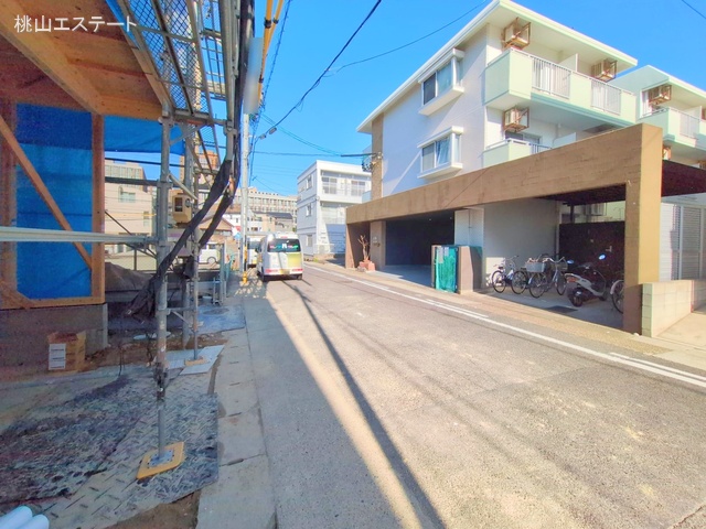 愛知県名古屋市天白区塩釜口２丁目の新築戸建て上棟写真 2025年3月6日撮影