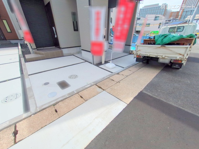 愛知県名古屋市天白区塩釜口２丁目の新築戸建て完成写真 2025年9月10日撮影