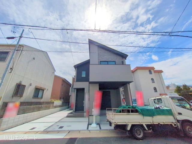 愛知県名古屋市天白区塩釜口２丁目の新築戸建て完成写真 2025年9月10日撮影