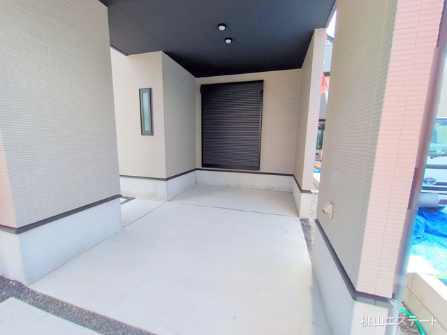 愛知県名古屋市天白区塩釜口２丁目の新築戸建て完成写真 2025年9月10日撮影