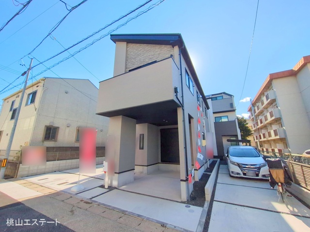 愛知県名古屋市天白区塩釜口２丁目の新築戸建て完成写真 2025年11月18日撮影