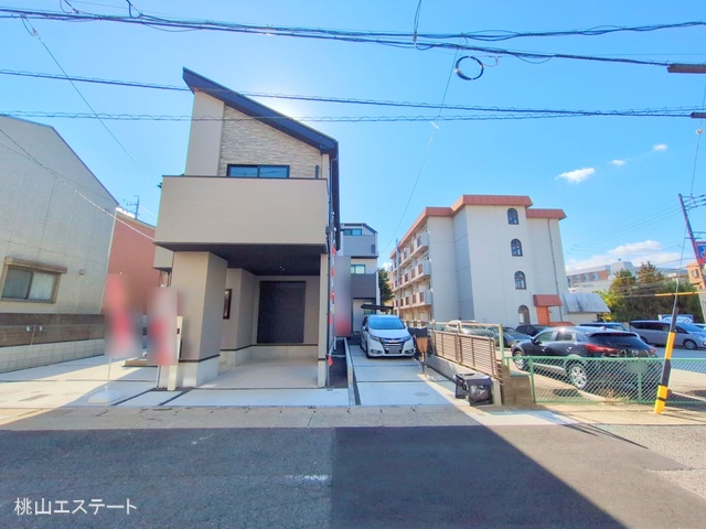 愛知県名古屋市天白区塩釜口２丁目の新築戸建て完成写真 2025年11月18日撮影