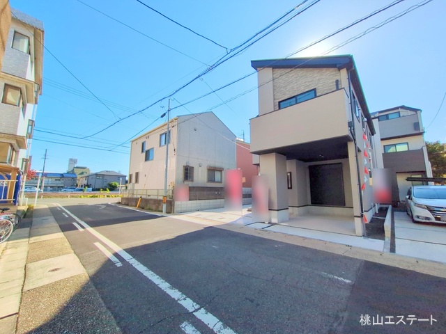 愛知県名古屋市天白区塩釜口２丁目の新築戸建て完成写真 2025年11月18日撮影