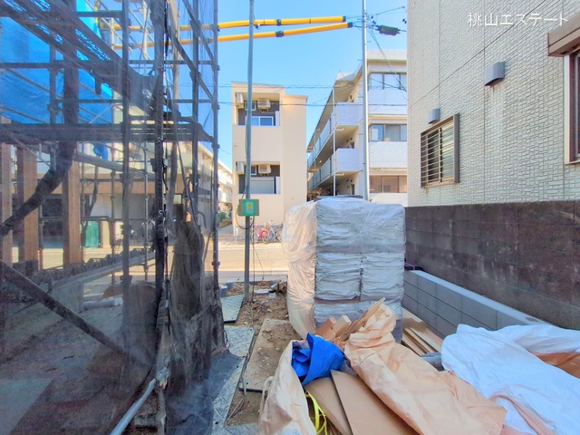 愛知県名古屋市天白区塩釜口２丁目の新築戸建てシート写真 2025年3月6日撮影