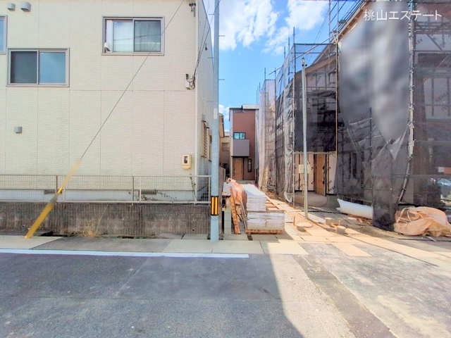 愛知県名古屋市天白区塩釜口２丁目の新築戸建て外構写真 2025年4月2日撮影