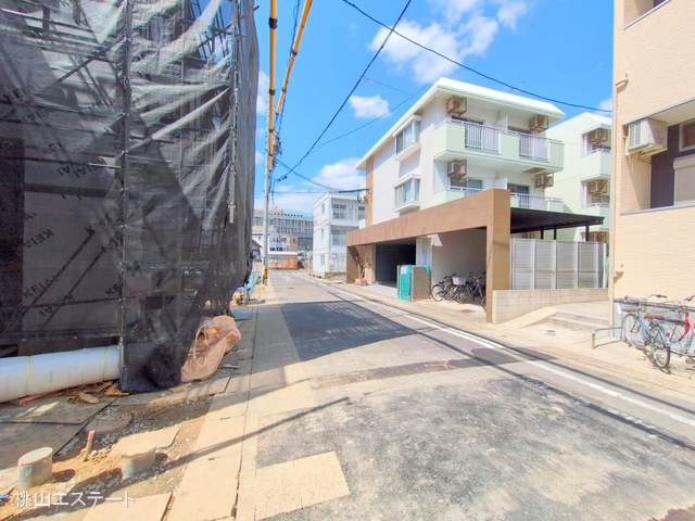 愛知県名古屋市天白区塩釜口２丁目の新築戸建て外構写真 2025年4月2日撮影