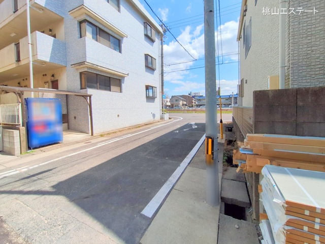 愛知県名古屋市天白区塩釜口２丁目の新築戸建て外構写真 2025年4月2日撮影