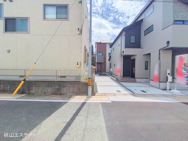 愛知県名古屋市天白区塩釜口２丁目の新築戸建て完成写真 2025年9月10日撮影