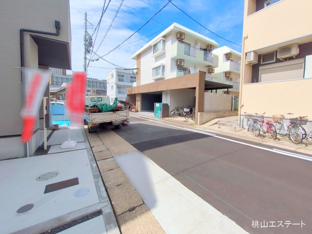 愛知県名古屋市天白区塩釜口２丁目の新築戸建て完成写真 2025年9月10日撮影