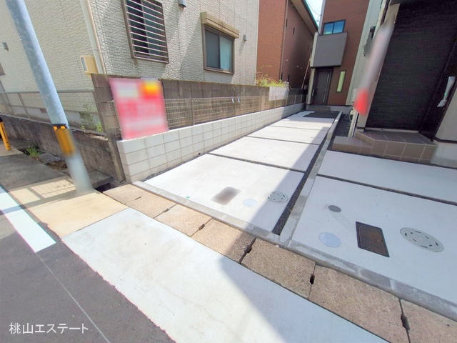 愛知県名古屋市天白区塩釜口２丁目の新築戸建て完成写真 2025年9月10日撮影