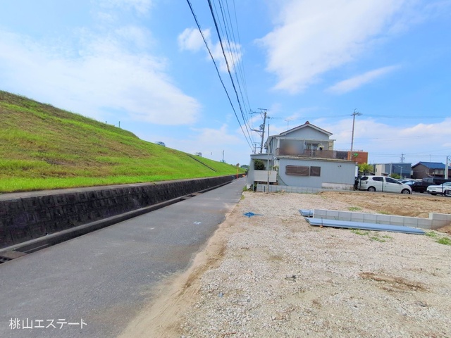 愛知県名古屋市中川区下之一色町字松蔭7丁目の新築戸建て更地・土地写真 2025年6月26日撮影