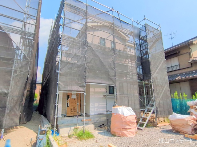 愛知県名古屋市中川区下之一色町字松蔭7丁目の新築戸建てシート写真 2025年8月25日撮影