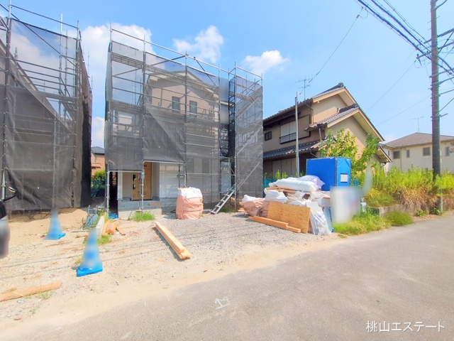 愛知県名古屋市中川区下之一色町字松蔭7丁目の新築戸建てシート写真 2025年8月25日撮影