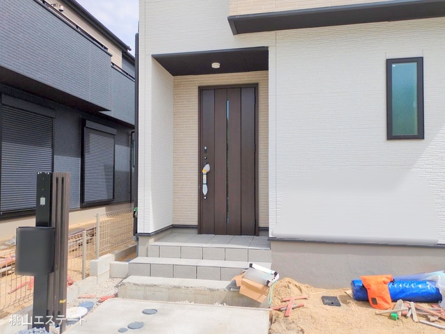 愛知県名古屋市中川区下之一色町字松蔭7丁目の新築戸建て外構写真 2025年9月21日撮影