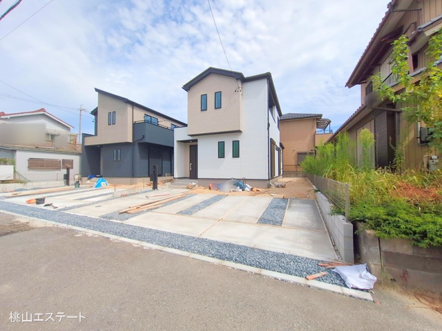 愛知県名古屋市中川区下之一色町字松蔭7丁目の新築戸建て外構写真 2025年9月21日撮影