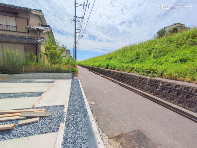 愛知県名古屋市中川区下之一色町字松蔭7丁目の新築戸建て外構写真 2025年9月21日撮影