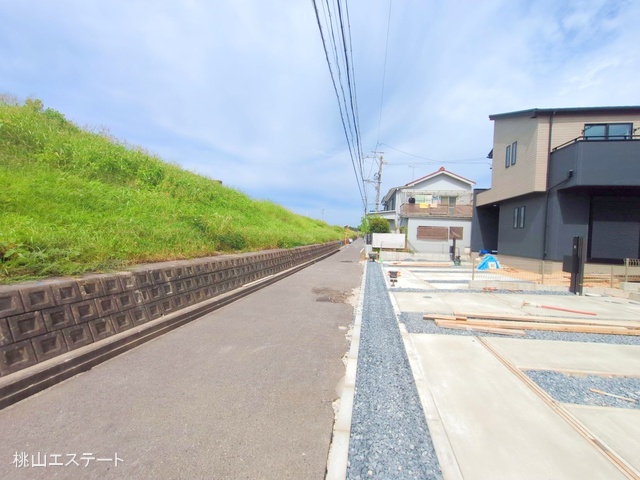 愛知県名古屋市中川区下之一色町字松蔭7丁目の新築戸建て外構写真 2025年9月21日撮影