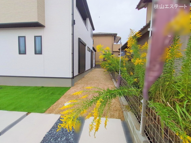 愛知県名古屋市中川区下之一色町字松蔭7丁目の新築戸建て完成写真 2025年10月14日撮影