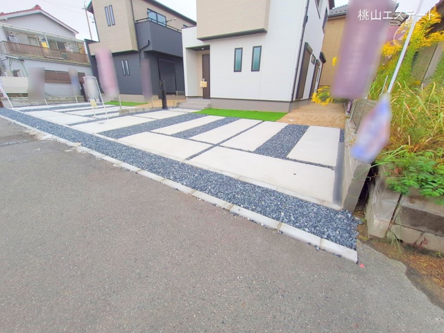 愛知県名古屋市中川区下之一色町字松蔭7丁目の新築戸建て完成写真 2025年10月14日撮影