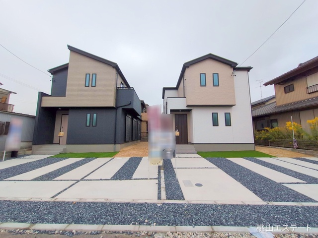 愛知県名古屋市中川区下之一色町字松蔭7丁目の新築戸建て完成写真 2025年10月14日撮影