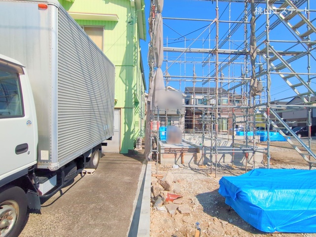愛知県名古屋市中村区宿跡町3丁目の新築戸建て基礎写真 2025年4月29日撮影