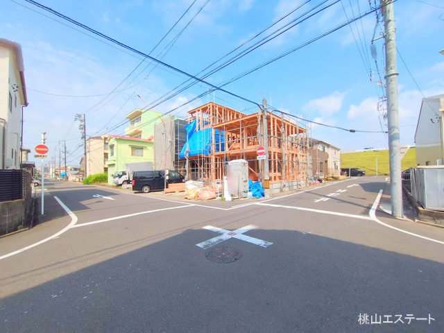 愛知県名古屋市中村区宿跡町3丁目の新築戸建てシート写真 2025年6月12日撮影